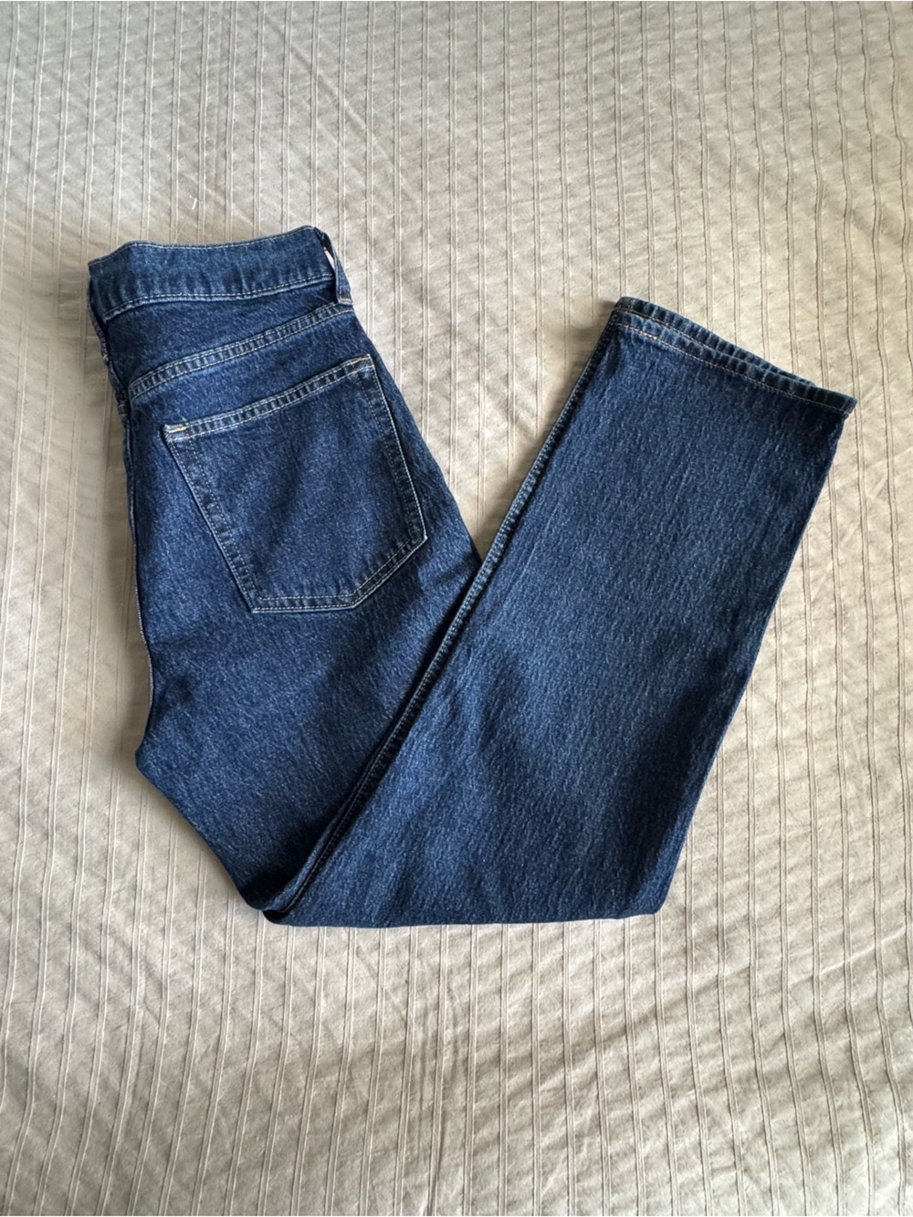 GAP Women’s Dark Blue Cheeky Straight Denim Jeans